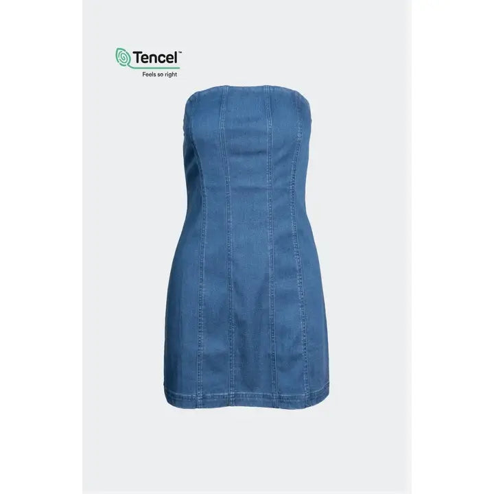 Sunkissed Denim Dress