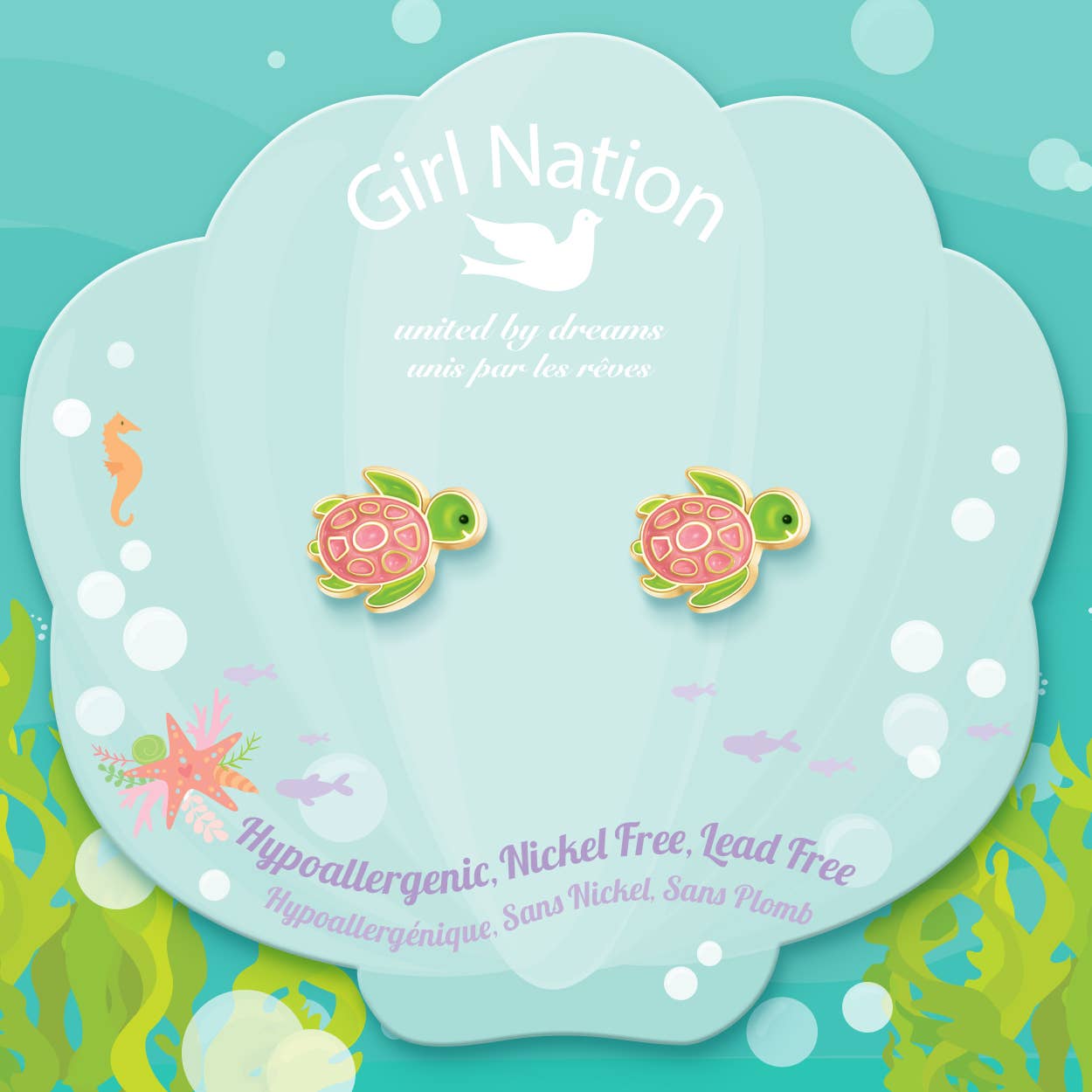 Turtle-y Awesome Cutie Stud Earrings