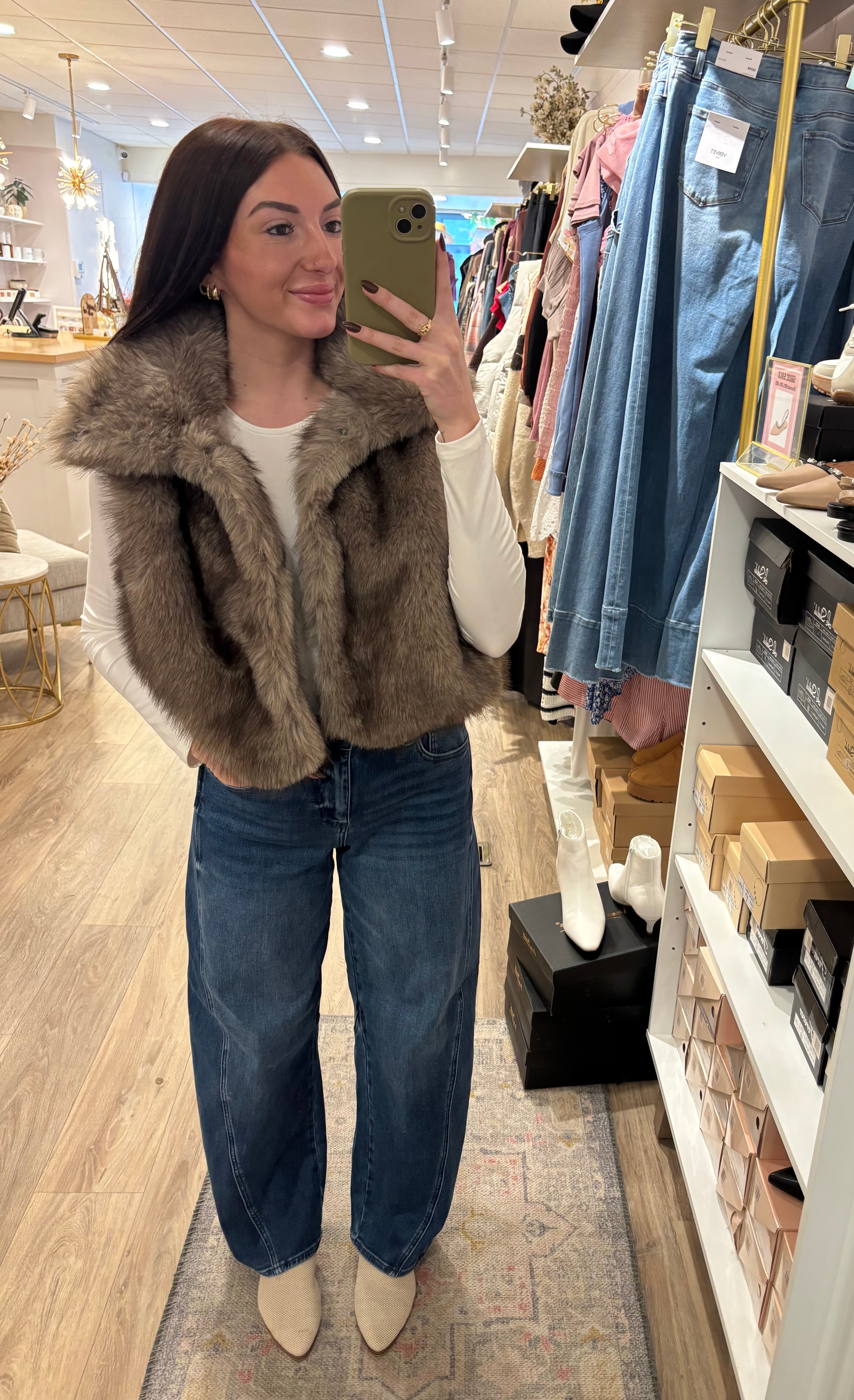 Faux Fur Vest