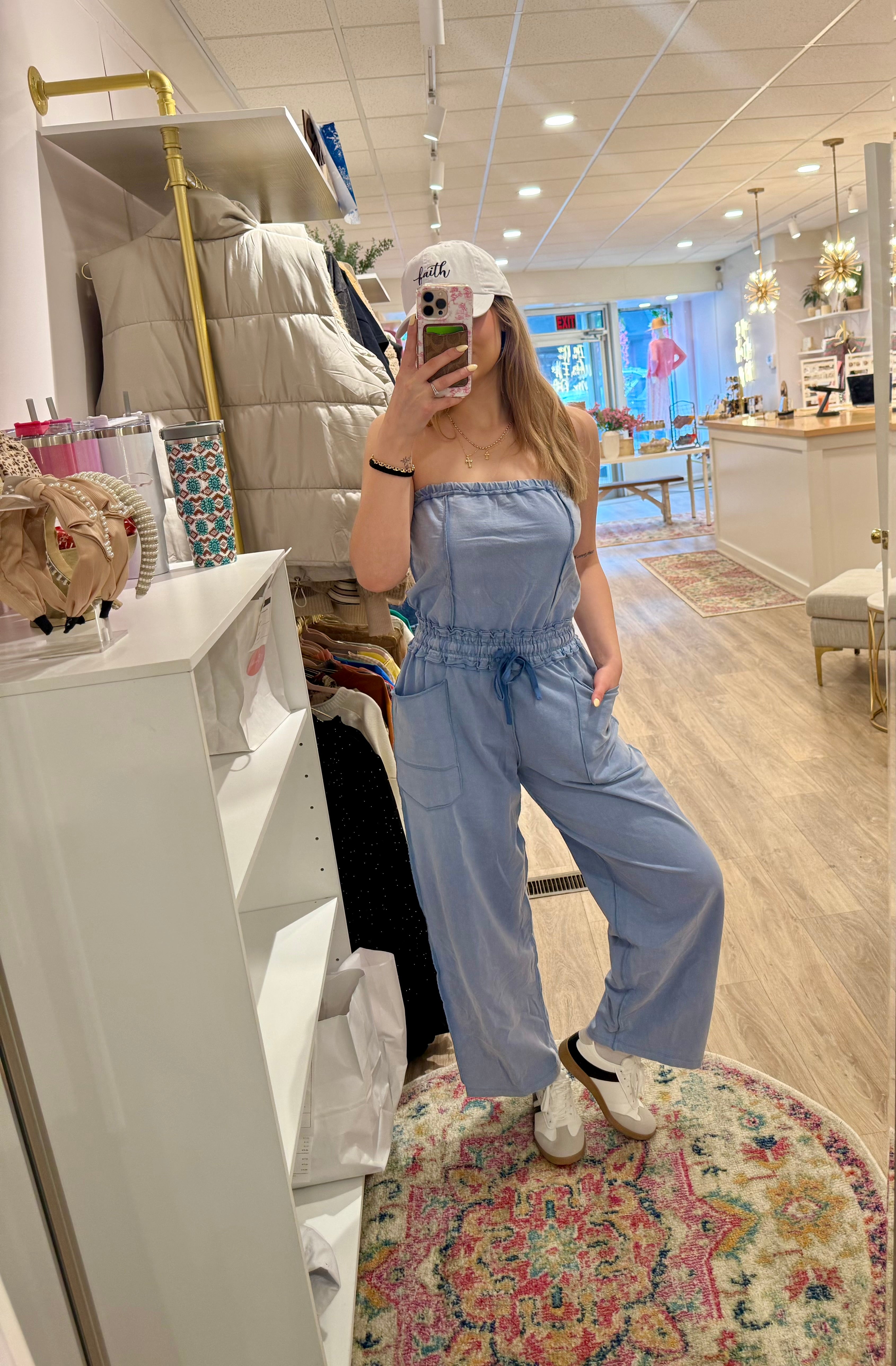 Washed Away Jumpsuit