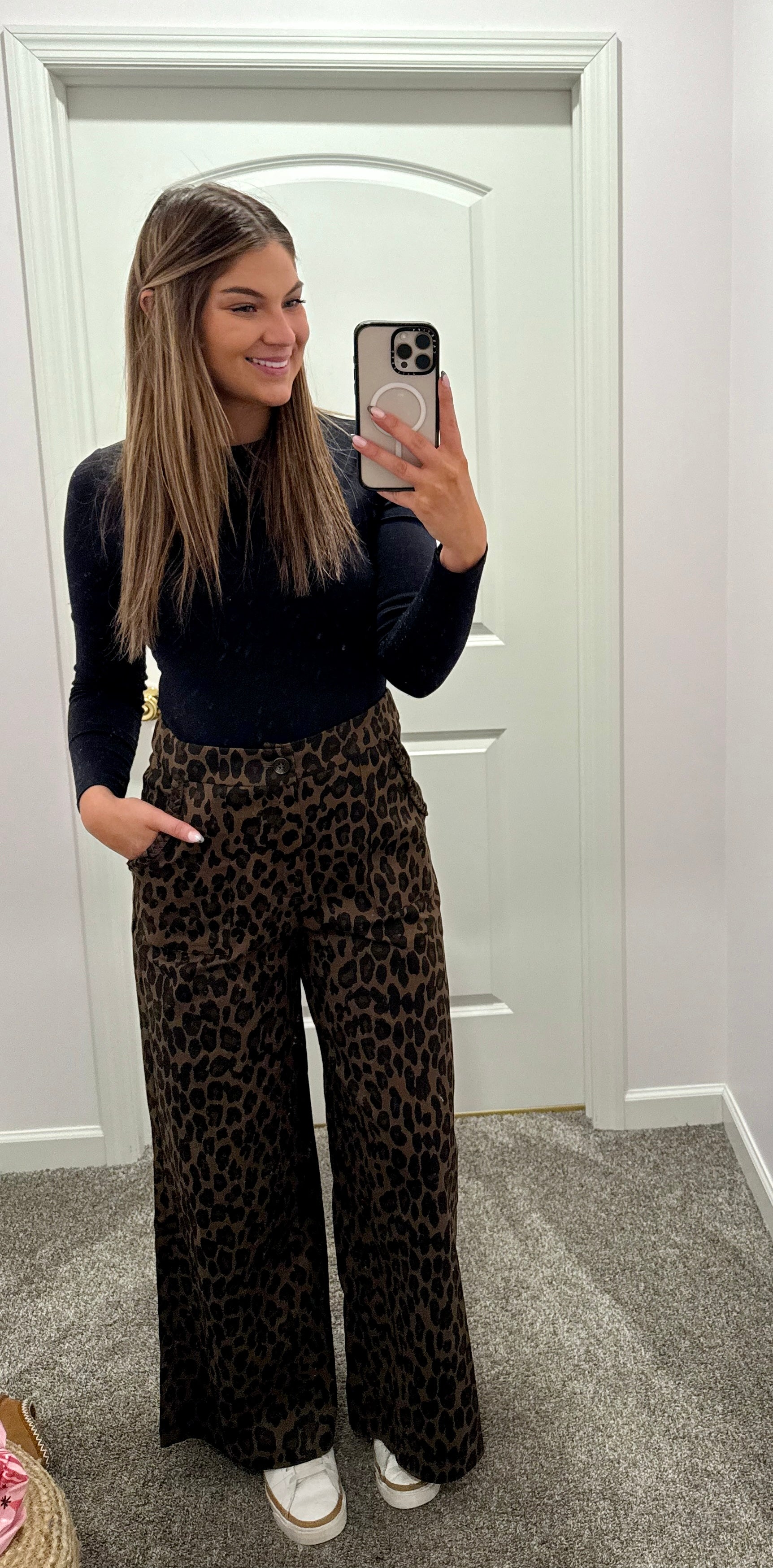 Dark Leopard Pants