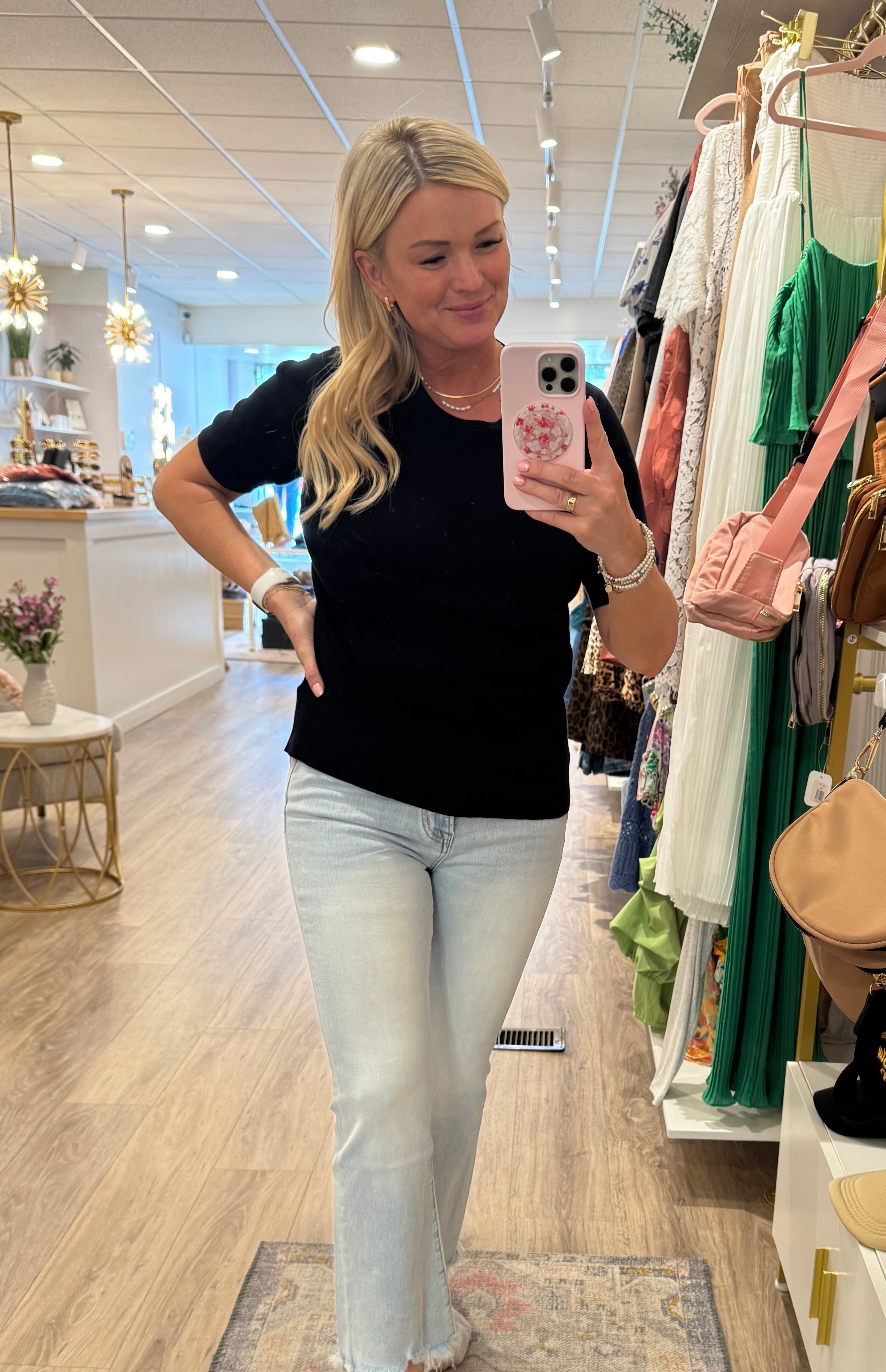 Simple Style Top/ More Colors