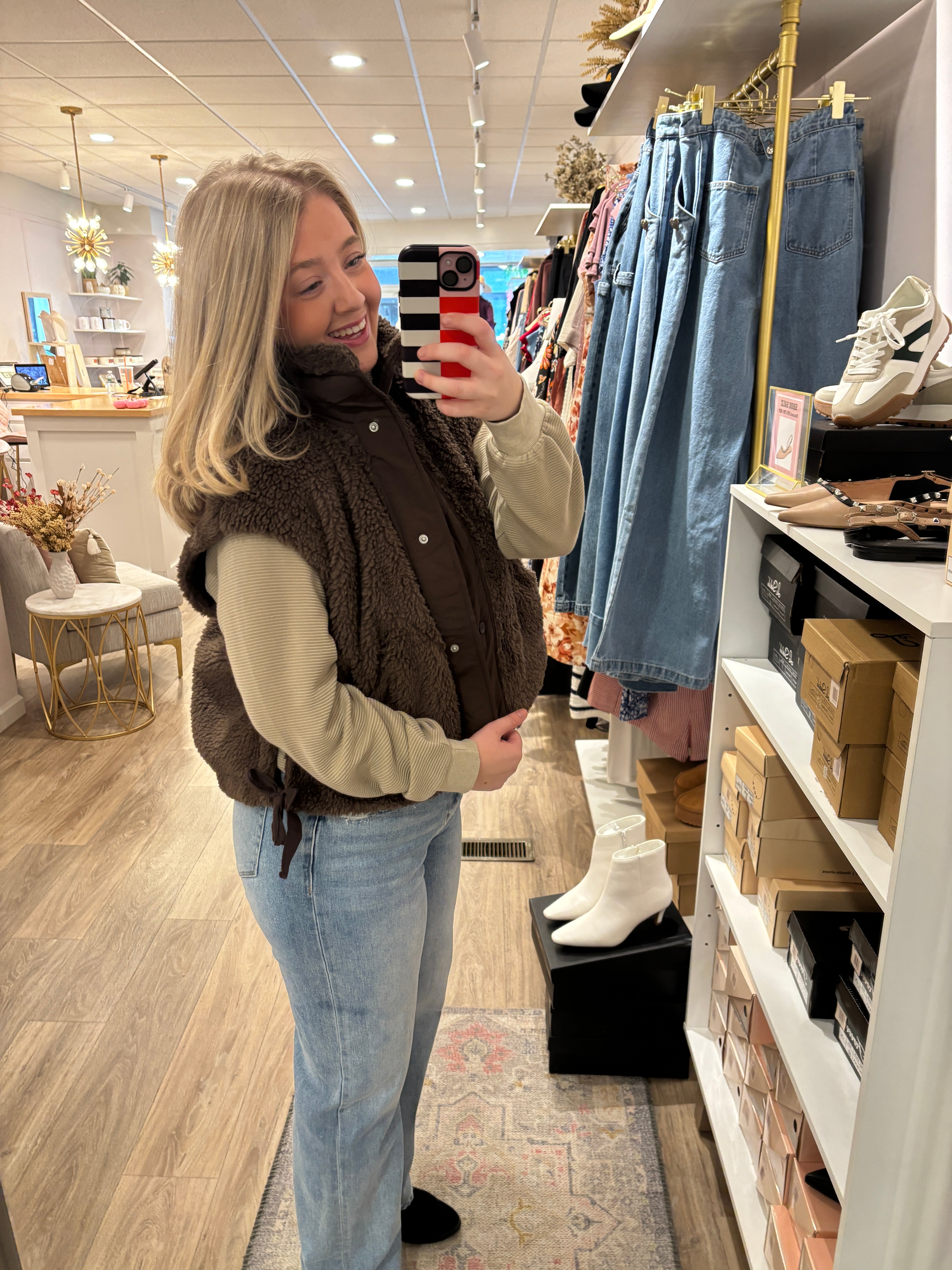 Sherpa Oversized Vest/ More Colors