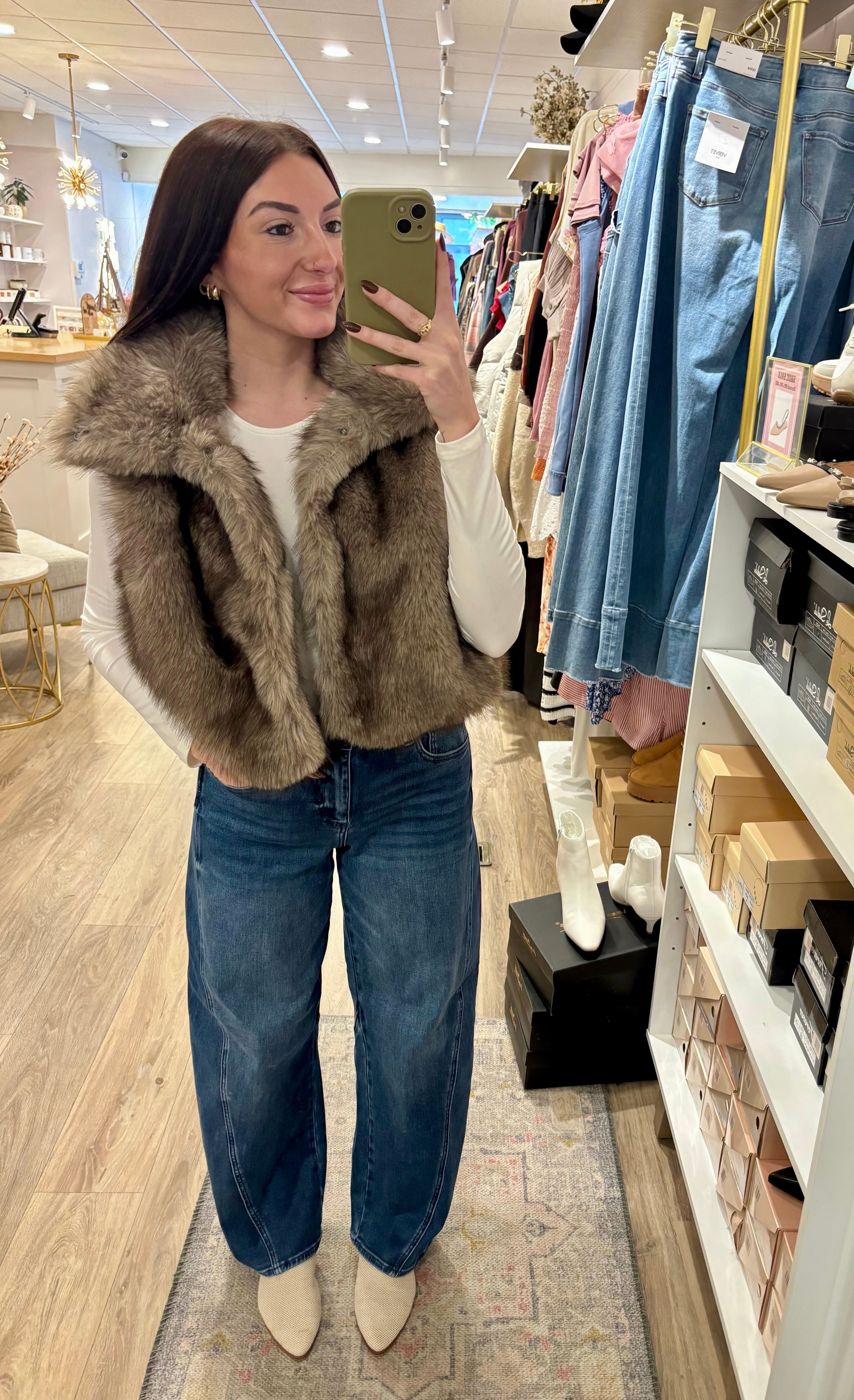 Faux Fur Vest