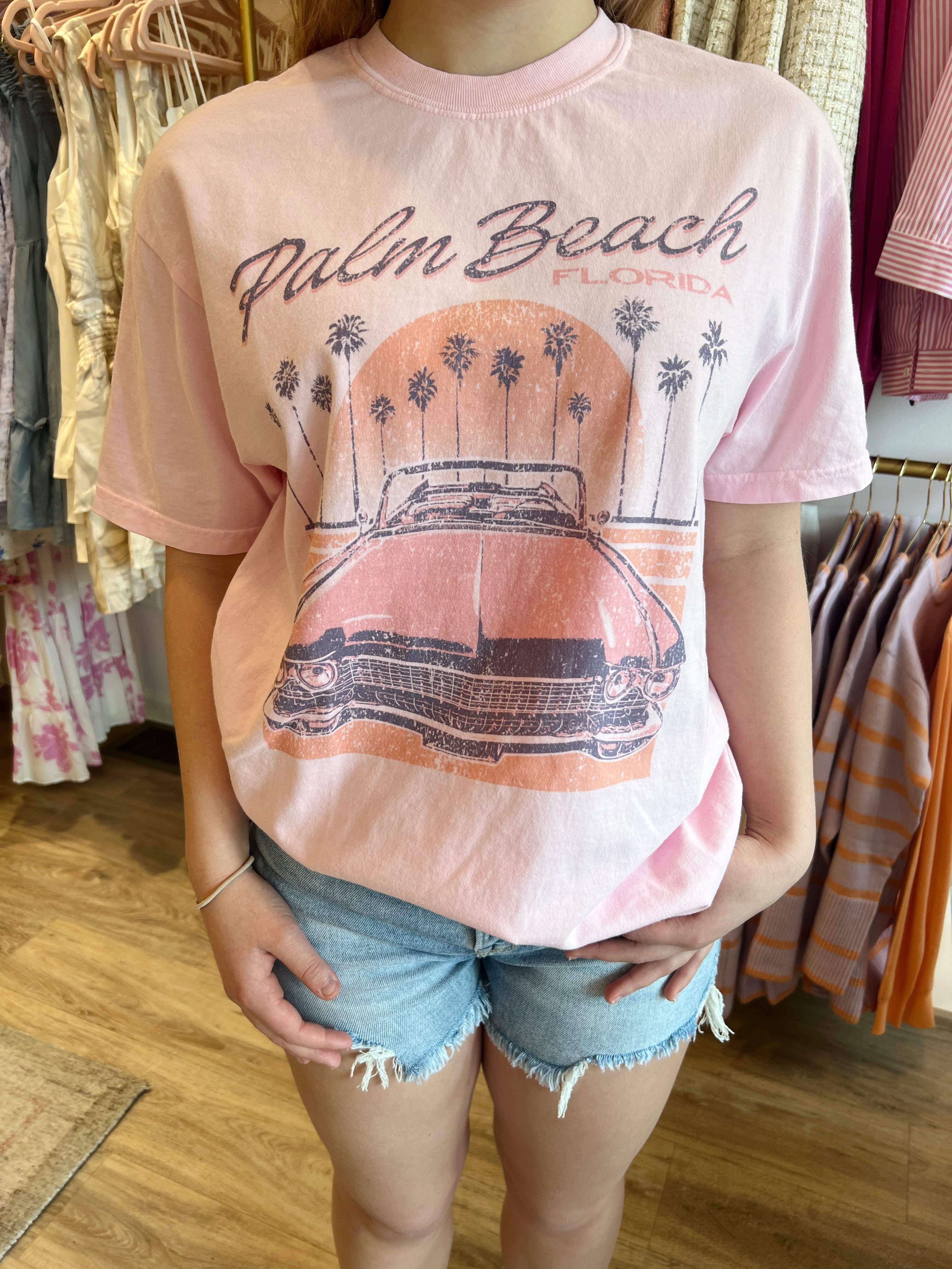 Vintage Car Palm Beach T-Shirt