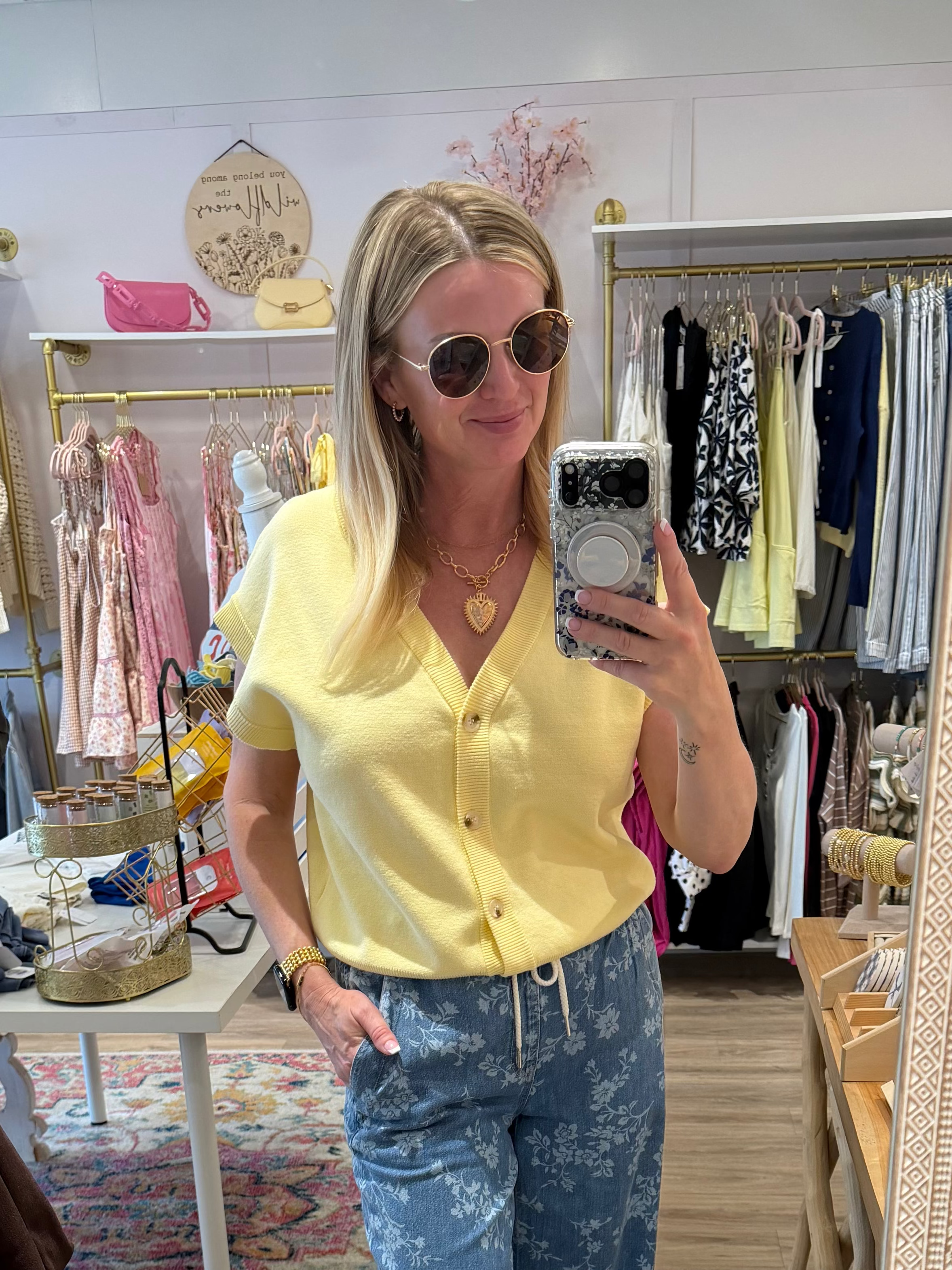 Honey Glow Knit Top
