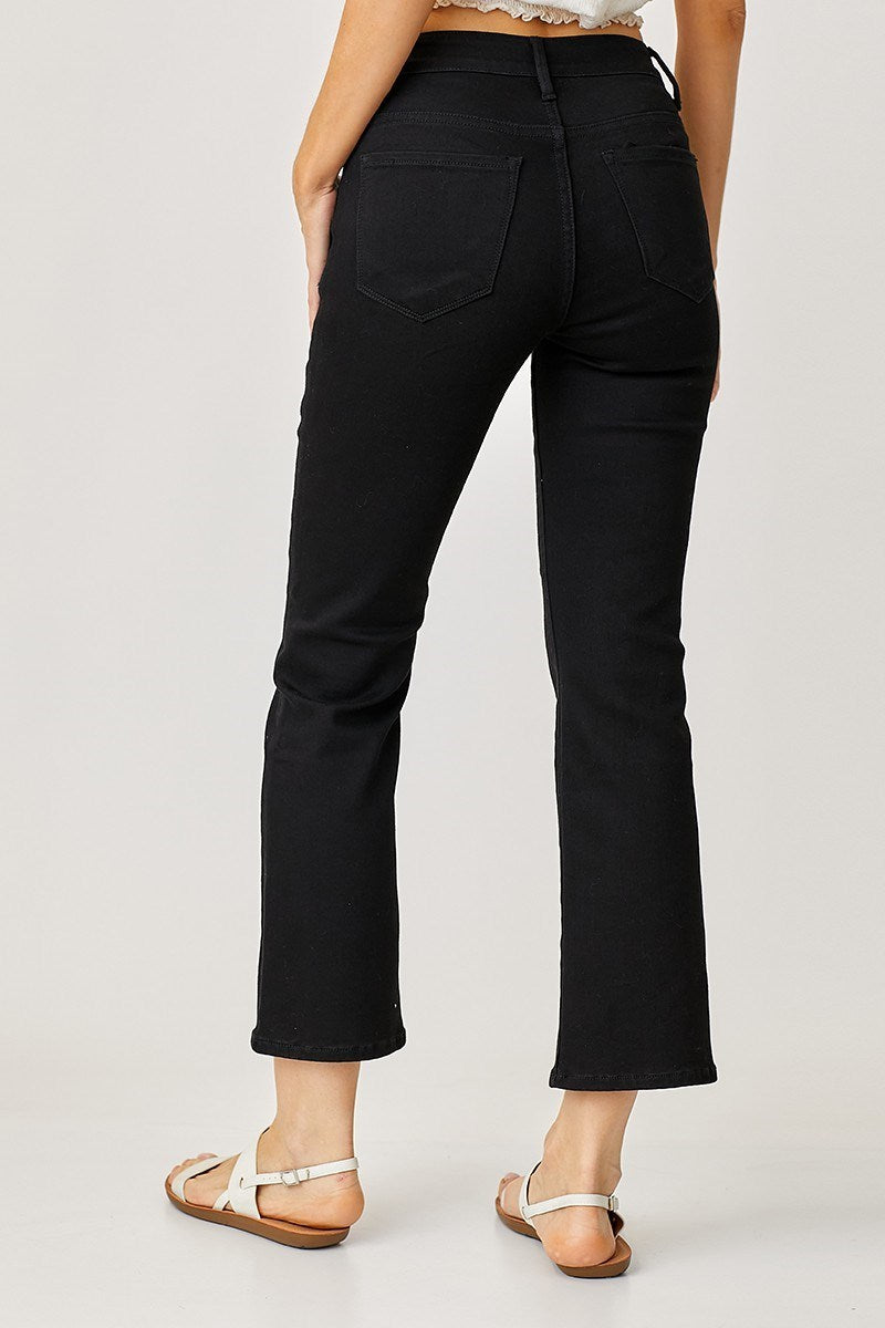 The Polished Staple Black Ankle Jean