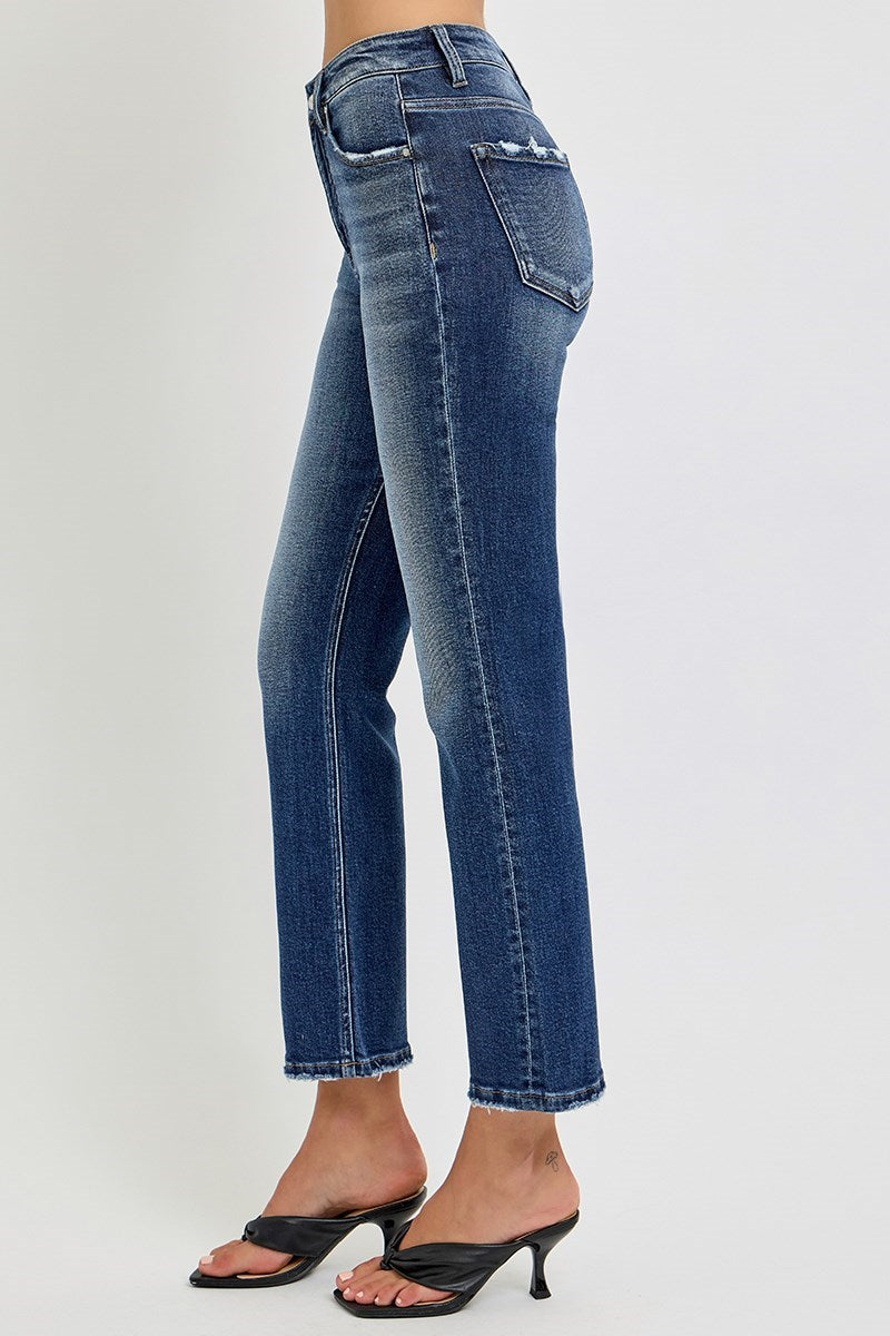 The Elevated Straight Crop Jean