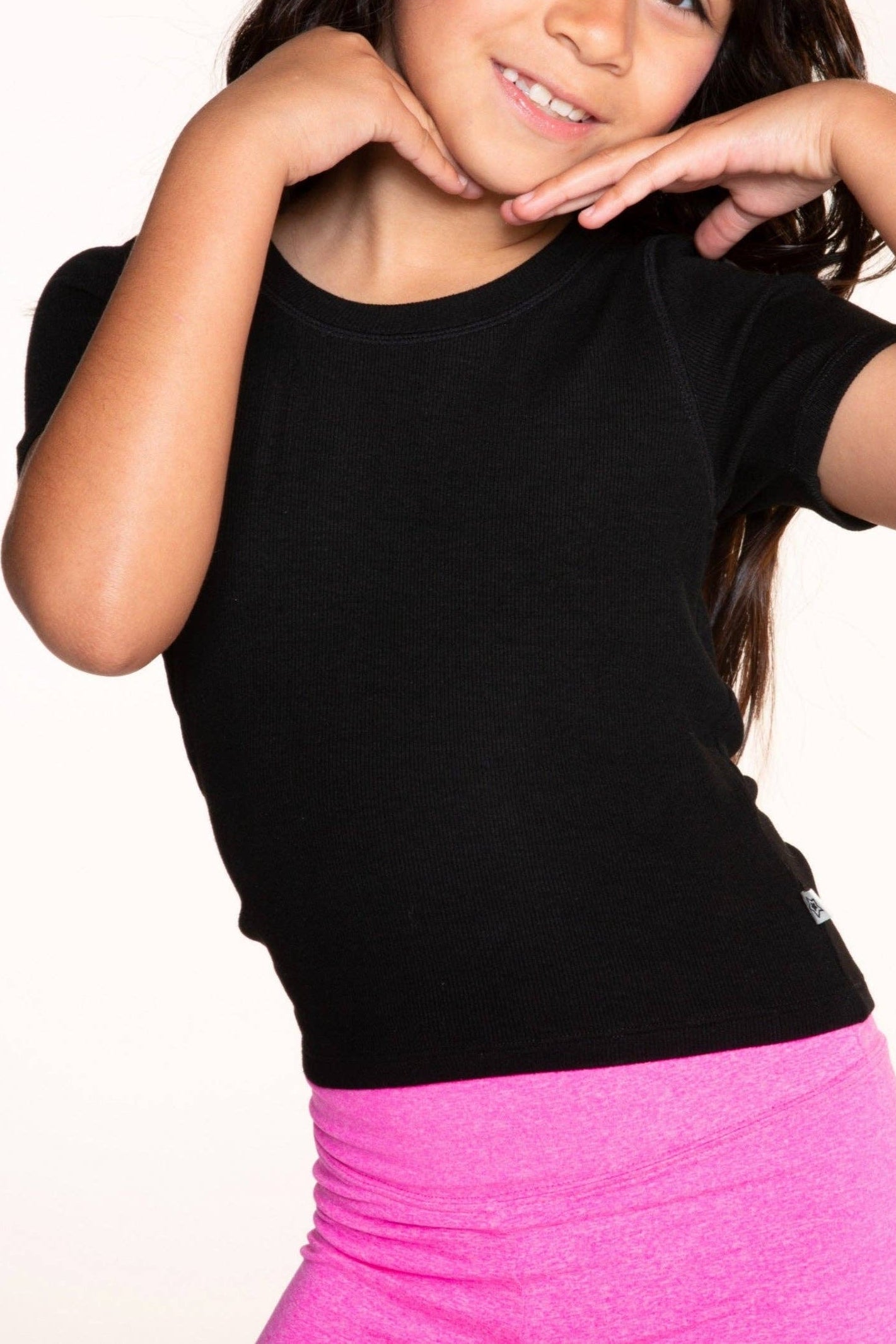 Tween Ultra-Soft Ribbed Fitted Tee