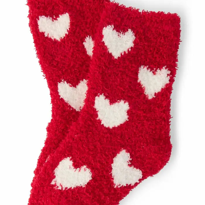 Tween Heart Socks- Size 7-12