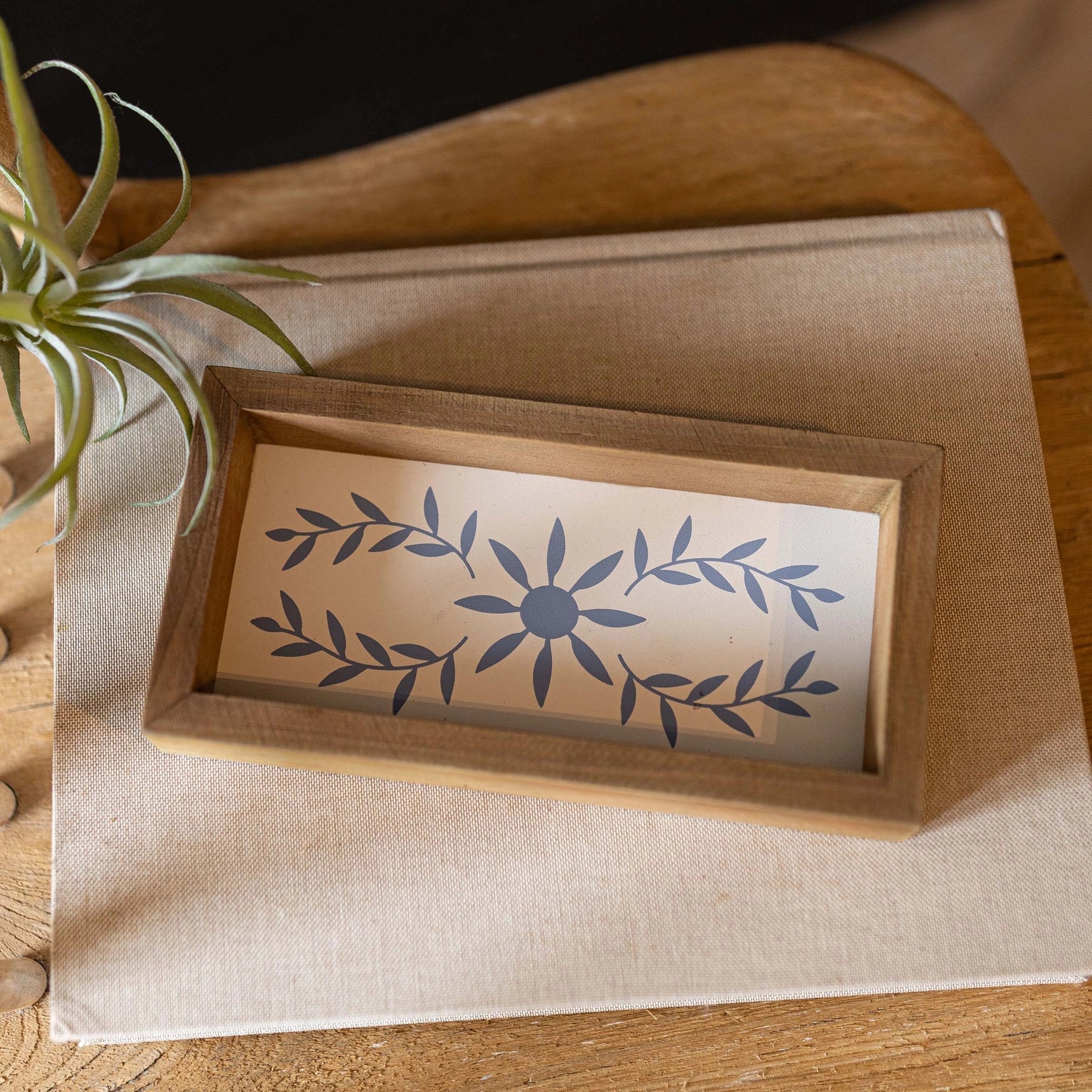 Small Floral Tray