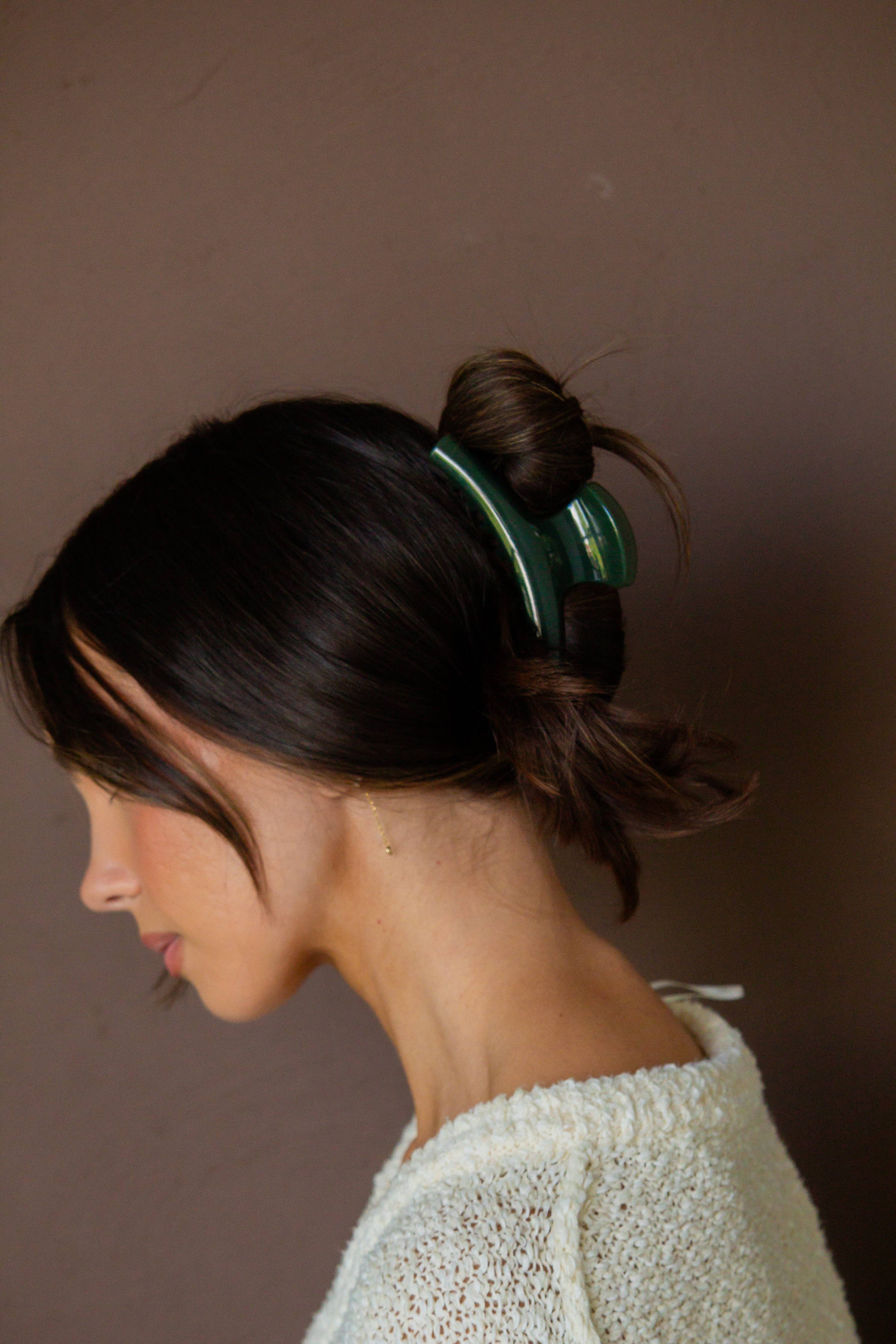 Earthy Toned Curved Claw Clip/ More Colors