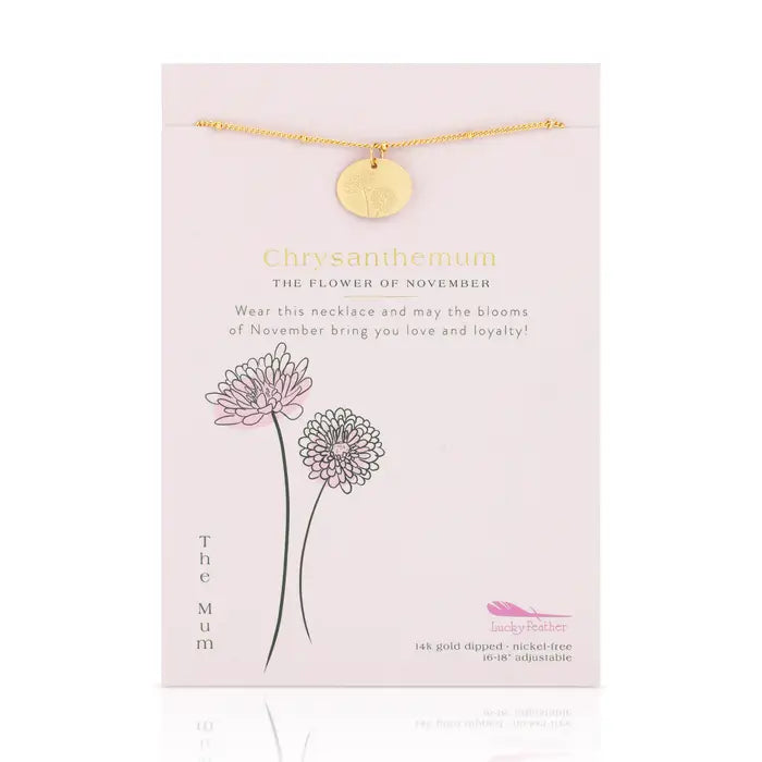 Moments of You Birth Flower Necklace