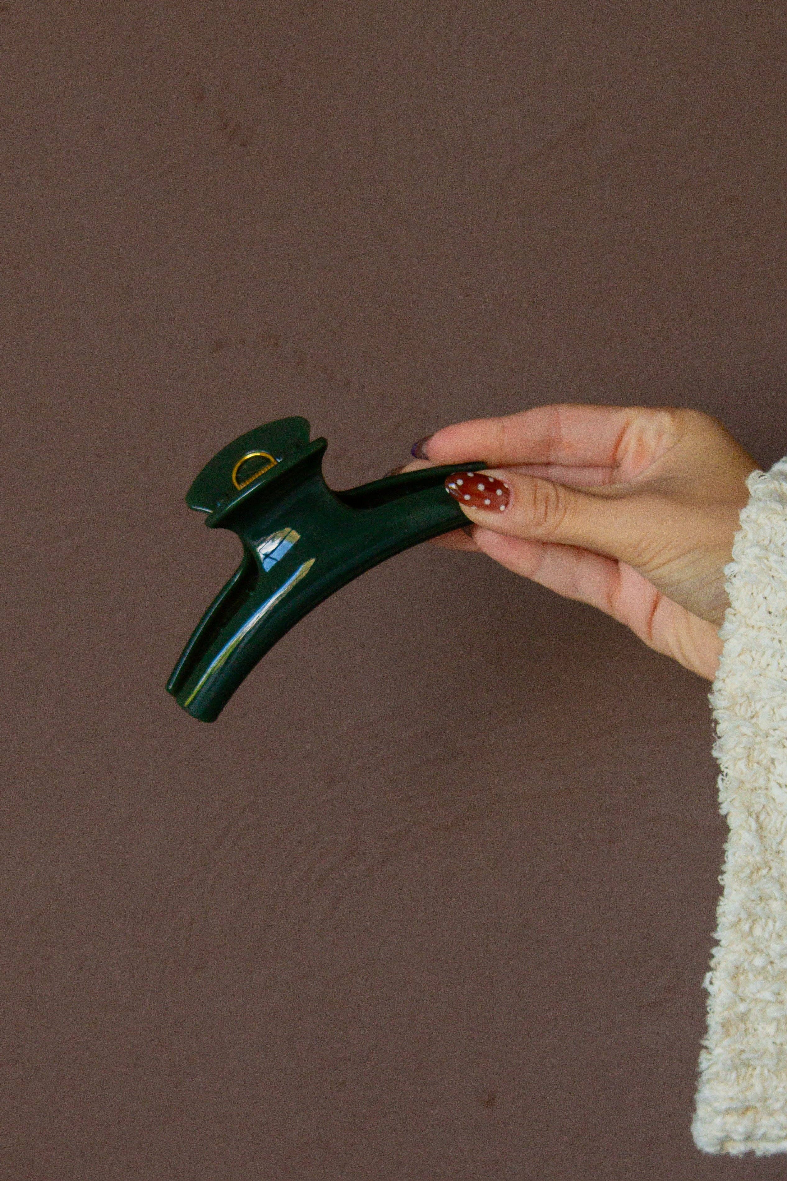 Earthy Toned Curved Claw Clip/ More Colors