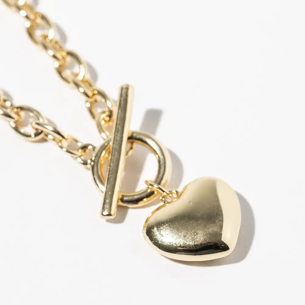 Heart Toggle Necklace