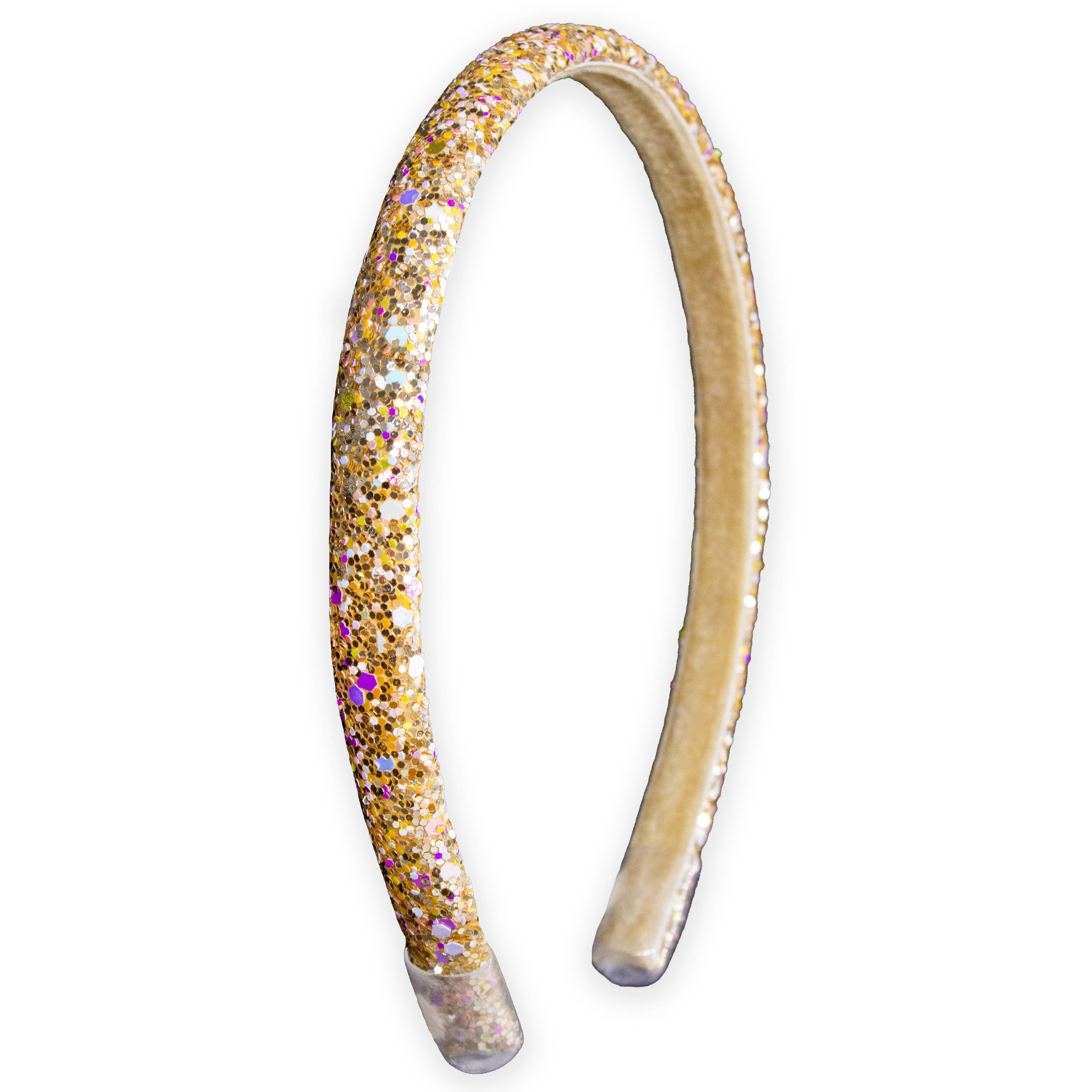 Glitter Headband - Thin Hairbands for Kids/ More Colors
