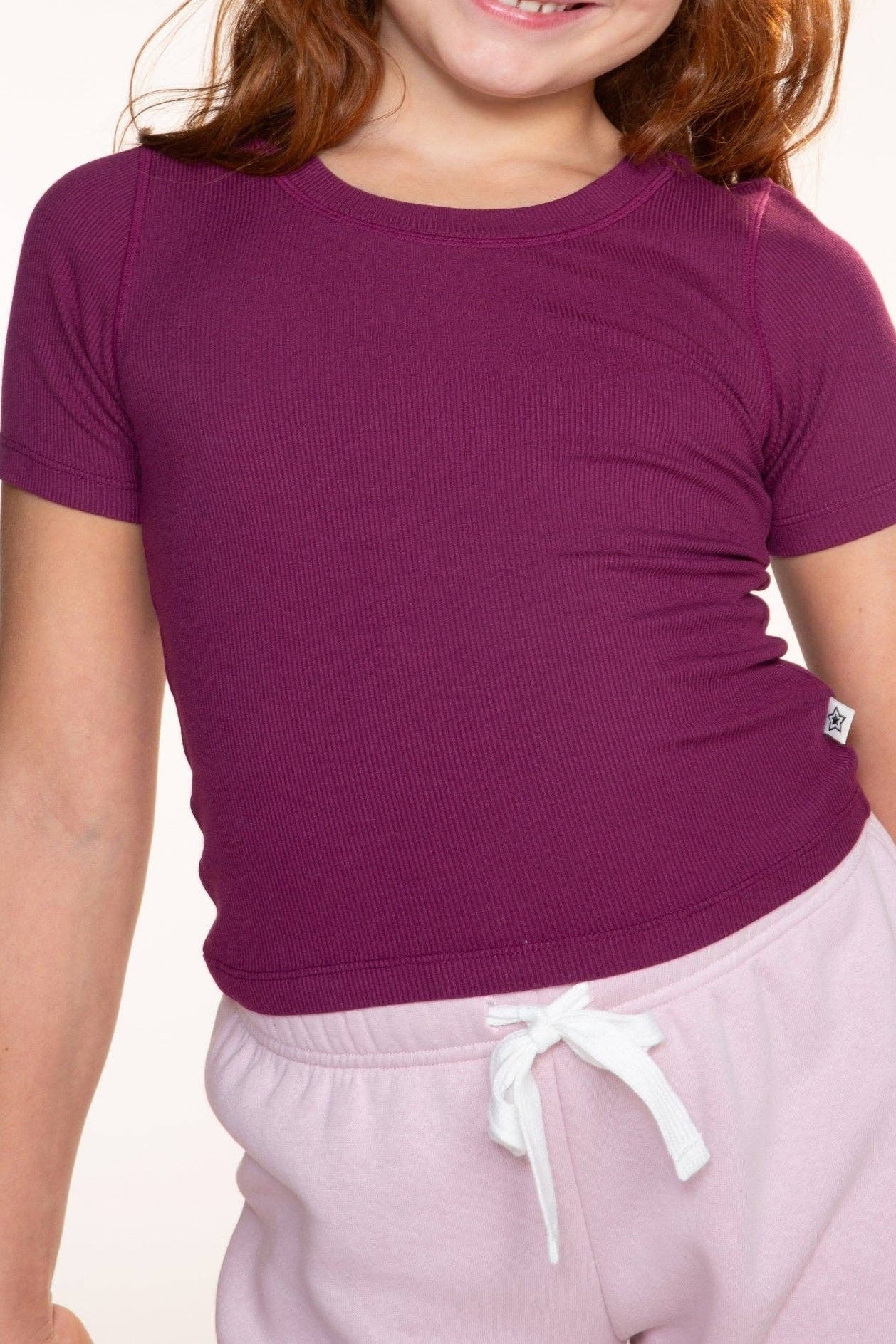 Tween Ultra-Soft Ribbed Fitted Tee