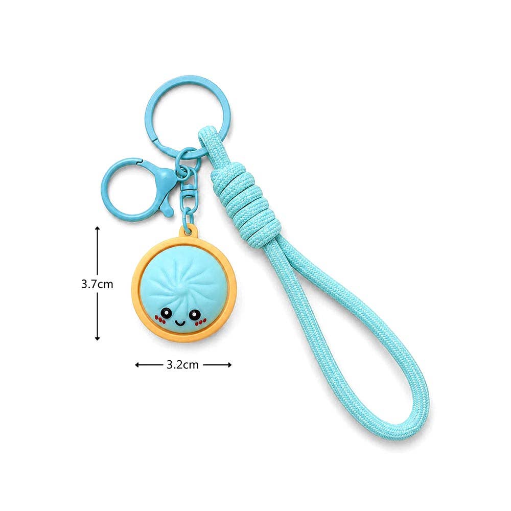 Cute Bao Bun Dumpling Bag Charm Keychains/ Assorted