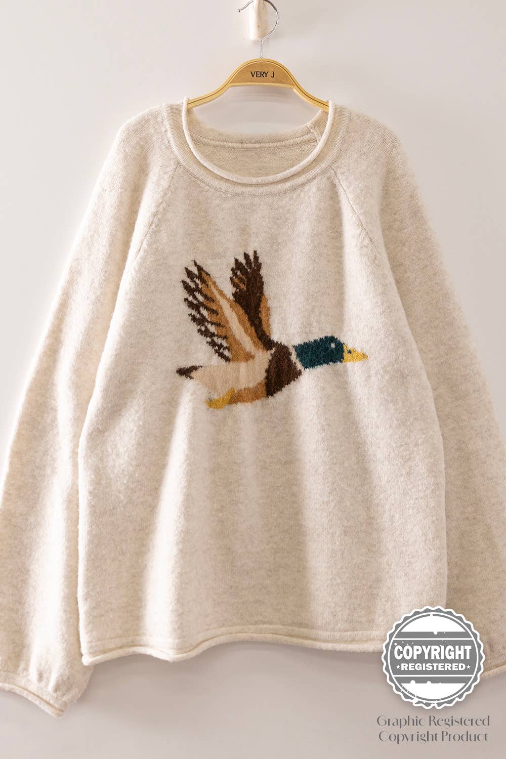 Mallard in Flight Sweater/ More Colors