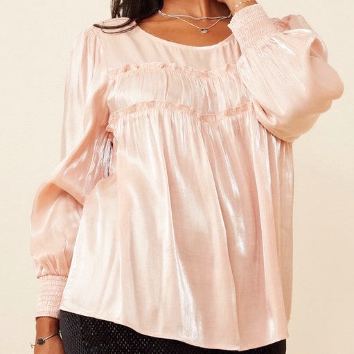 Curvy Christine Iridescent Top