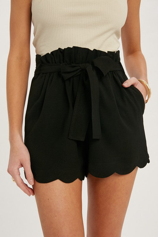 Lula's Scalloped Shorts- More Colors