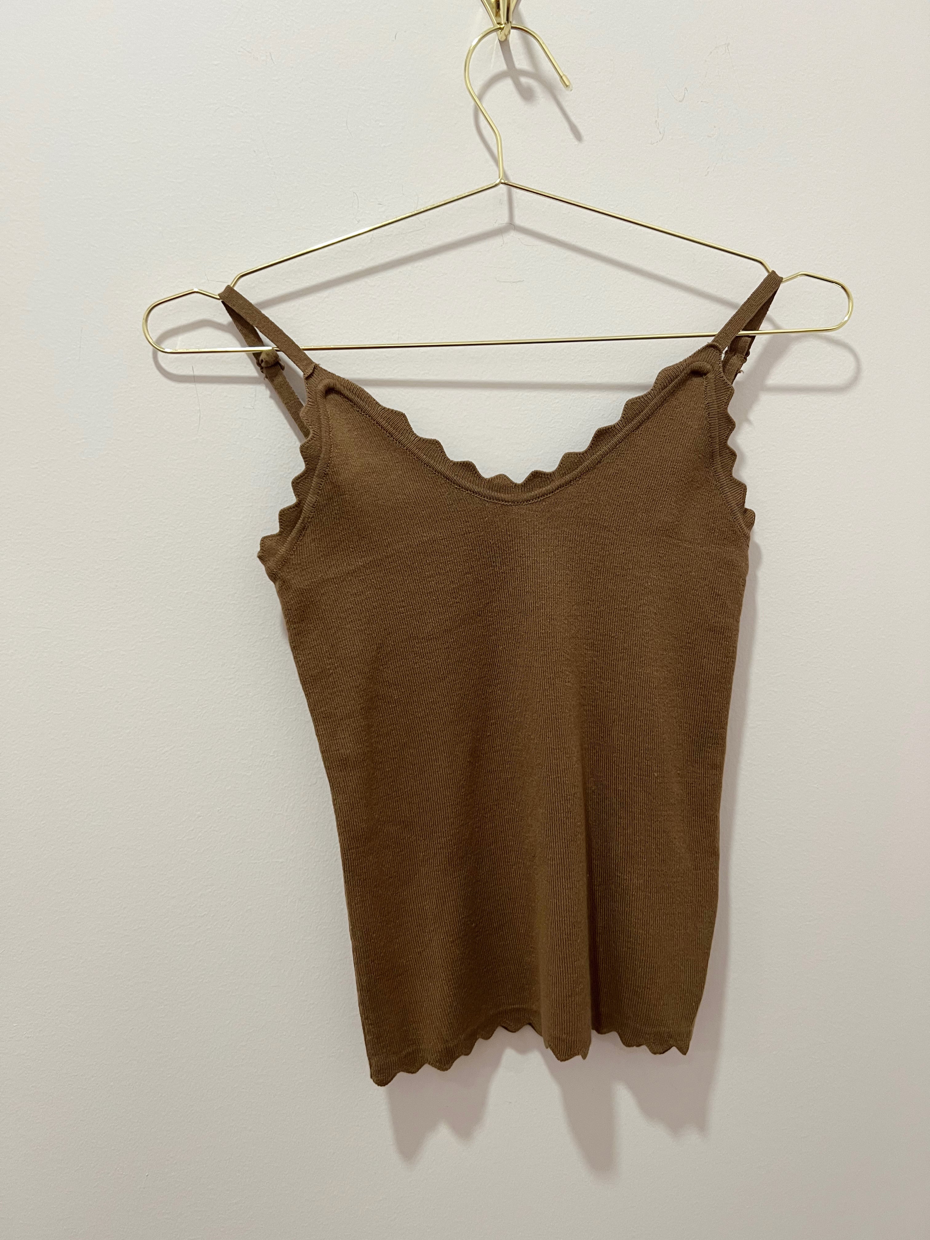 Hannah Scalloped Tank Top