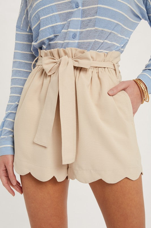 Lula's Scalloped Shorts- More Colors